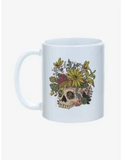 Best reviews of 💯 Skull Flowers Mug 11oz 👍