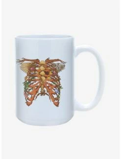 New 👍 Skeletal Garden Mug 15oz 😍