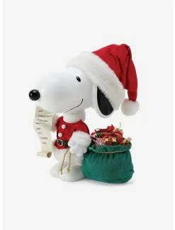 Coupon 🔔 Peanuts Snoopy 🔔 Christmas Beagle Figurine 🔥