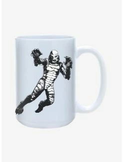 Top 10 🤩 Universal Monsters Creature from the Black Lagoon Portrait Mug 15oz 🥰