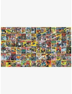 Outlet 🎉 DC Comics Classic Covers Peel & Stick Mural 👍