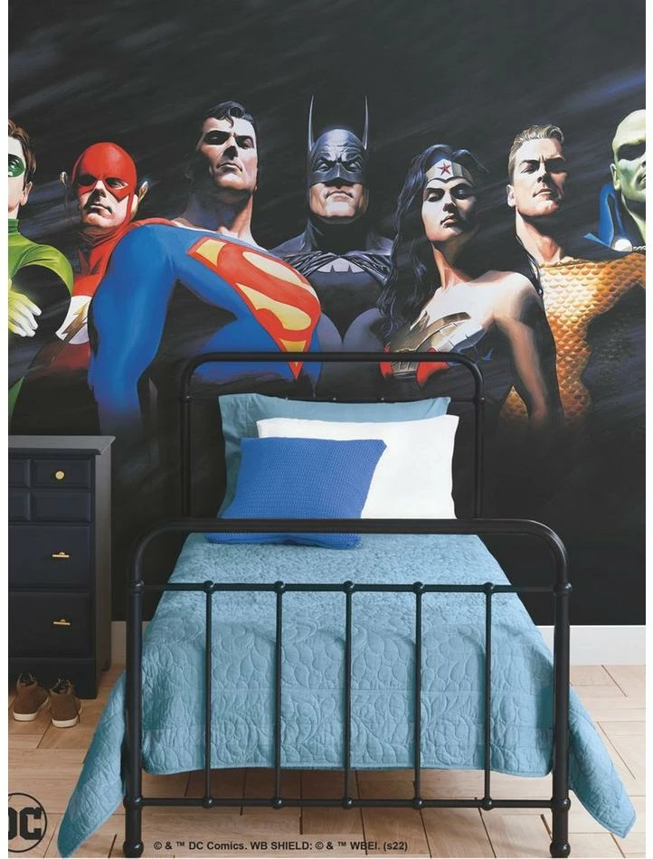 Best deal ๐ DC Comics Justice League Peel And Stick Mural ๐ 2 Best deal ๐ DC Comics Justice League Peel And Stick Mural ๐ - Image 2