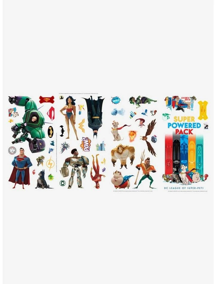 Top 10 ✨ DC Comics DC League Of Super-Pets Peel & Stick Wall Decals ⭐ 1 Top 10 ✨ DC Comics DC League Of Super-Pets Peel & Stick Wall Decals ⭐