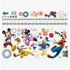 Top 10 😍 Disney Mickey Mouse And Friends Growth Chart Peel And Stick Wall Decals 💯