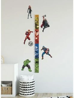 Promo 🧨 Marvel Avengers Growth Chart Peel And Stick Wall Decals 🧨 -Furniture Outlet Store 20113711 av1