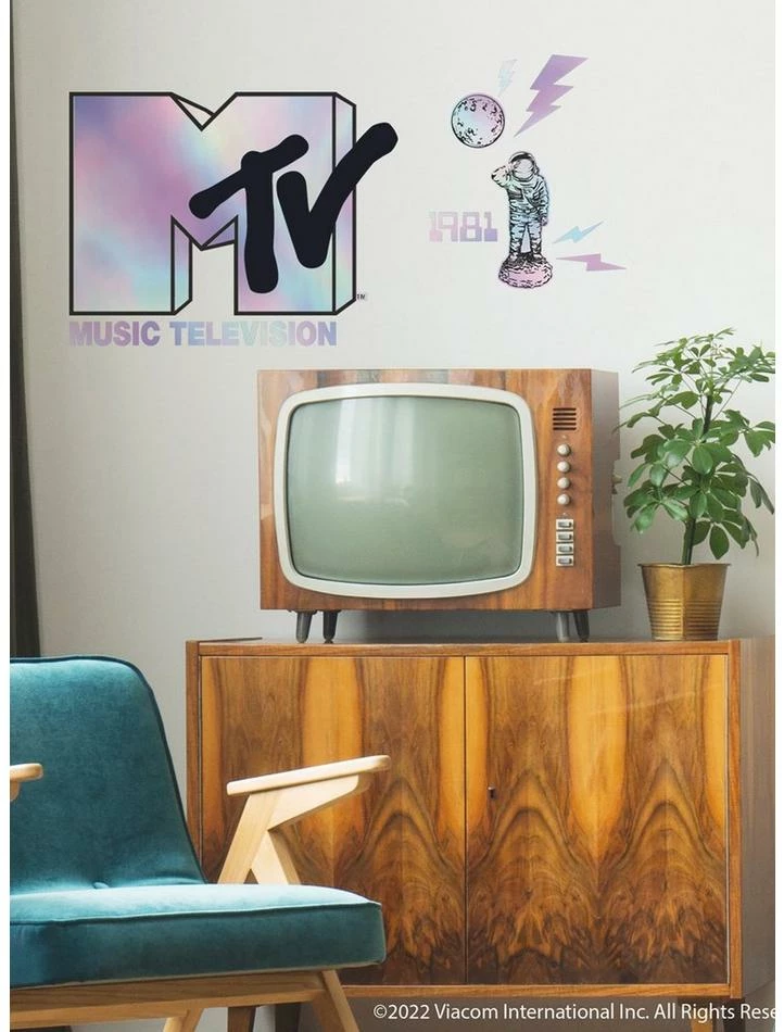 Cheapest ๐ฅ Mtv Holographic Peel And Stick Giant Wall Decals ๐ 2 Cheapest ๐ฅ Mtv Holographic Peel And Stick Giant Wall Decals ๐ - Image 2