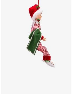 New 🧨 Kurt Adler Kringle Klaus Elf with Pajamas Ornament 🧨 -Furniture Outlet Store 20119877 av1