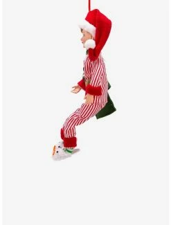 New 🧨 Kurt Adler Kringle Klaus Elf with Pajamas Ornament 🧨 -Furniture Outlet Store 20119877 av3
