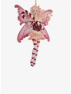 Coupon 🤩 Kurt Adler Amy Brown Red Fairy with 🍬 Candy Cane Ornament 🧨 -Furniture Outlet Store 20119879 av1