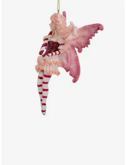 Coupon 🤩 Kurt Adler Amy Brown Red Fairy with 🍬 Candy Cane Ornament 🧨 -Furniture Outlet Store 20119879 av4