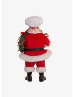 Brand new 😀 Kurt Adler Fabriche Chef Santa with Gingerbread Sleigh Figure ⭐ -Furniture Outlet Store 20119907 av3