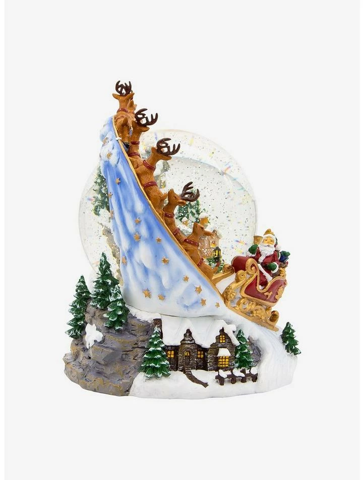 Brand new 🌟 Kurt Adler Musical Santa and Sled Snow Globe ✨ 2 Brand new 🌟 Kurt Adler Musical Santa and Sled Snow Globe ✨ - Image 2