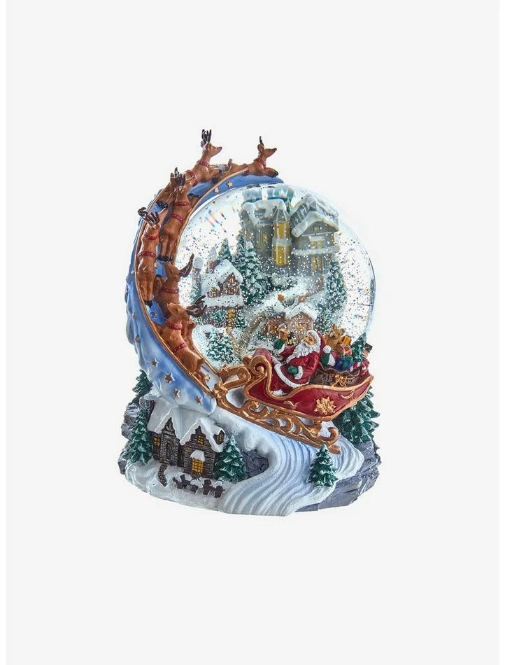 Brand new 🌟 Kurt Adler Musical Santa and Sled Snow Globe ✨ 1 Brand new 🌟 Kurt Adler Musical Santa and Sled Snow Globe ✨