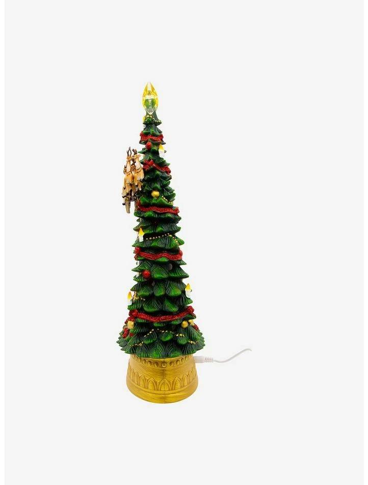 New 😍 Kurt Adler Musical Water Santa Tree Figure ❤️ 4 New 😍 Kurt Adler Musical Water Santa Tree Figure ❤️ - Image 4