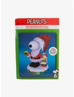 New 🧨 Kurt Adler Peanuts Snoopy Musical Santa Nutcracker ✔️ -Furniture Outlet Store 20119949 av1