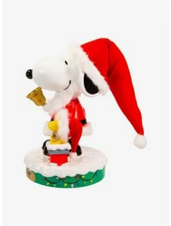 New 🧨 Kurt Adler Peanuts Snoopy Musical Santa Nutcracker ✔️ -Furniture Outlet Store 20119949 av4