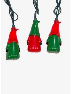 Wholesale 💯 Kurt Adler Red and Green Gnome String Light 🧨 -Furniture Outlet Store 20119959 av3