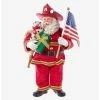 Top 10 😍 Kurt Adler Fabriche Fireman Santa with American Flag Figure 🥰