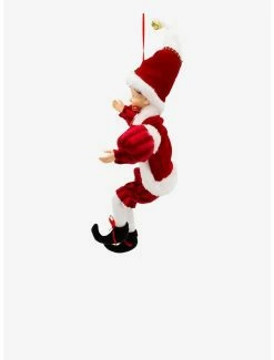 Deals 😍 Kurt Adler Red and White Kringle Klaus Elf Ornament 🥰 -Furniture Outlet Store 20119965 av3