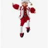 Deals 😍 Kurt Adler Red and White Kringle Klaus Elf Ornament 🥰