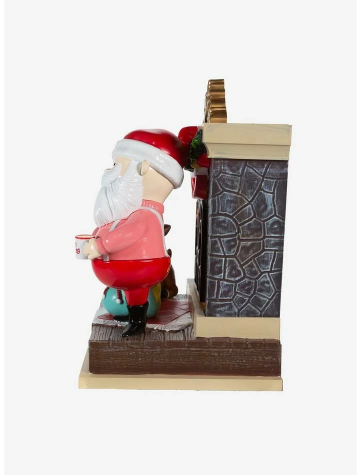 Discount ๐งจ Kurt Adler Rudolph the Red-Nosed Reindeer and Santa Fireplace Figure ๐ 4 Discount ๐งจ Kurt Adler Rudolph the Red-Nosed Reindeer and Santa Fireplace Figure ๐ - Image 4