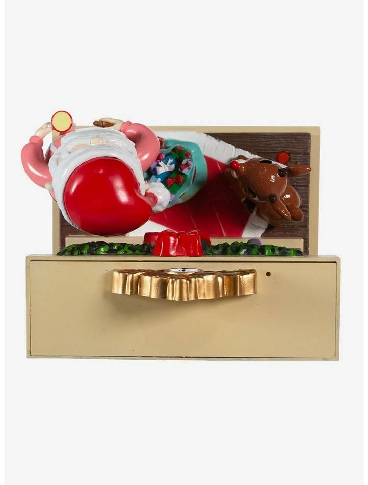 Discount ๐งจ Kurt Adler Rudolph the Red-Nosed Reindeer and Santa Fireplace Figure ๐ 5 Discount ๐งจ Kurt Adler Rudolph the Red-Nosed Reindeer and Santa Fireplace Figure ๐ - Image 5
