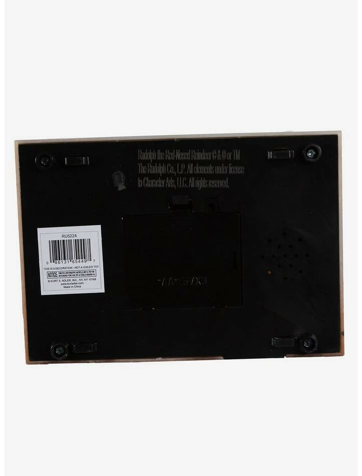 Discount ๐งจ Kurt Adler Rudolph the Red-Nosed Reindeer and Santa Fireplace Figure ๐ 6 Discount ๐งจ Kurt Adler Rudolph the Red-Nosed Reindeer and Santa Fireplace Figure ๐ - Image 6