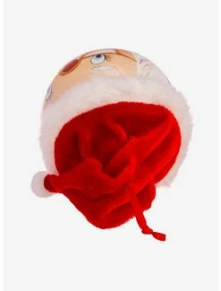 Budget 😍 Kurt Adler Glass Painted Santa Face Ball Ornament ✨ -Furniture Outlet Store 20119979 av4