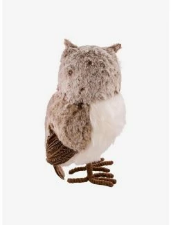 Best Pirce 🤩 Kurt Adler Gray and Brown Owl Ornament 😀 -Furniture Outlet Store 20119987 av2