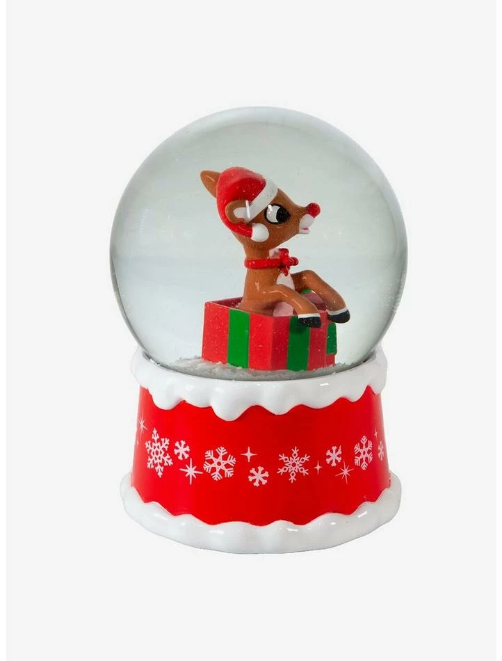 Hot Sale โญ Kurt Adler Rudolph the Red-Nosed Reindeer with Gifts Snow Globe ๐ฏ 2 Hot Sale โญ Kurt Adler Rudolph the Red-Nosed Reindeer with Gifts Snow Globe ๐ฏ - Image 2