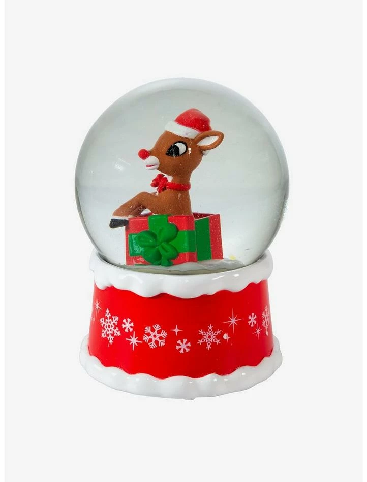 Hot Sale โญ Kurt Adler Rudolph the Red-Nosed Reindeer with Gifts Snow Globe ๐ฏ 4 Hot Sale โญ Kurt Adler Rudolph the Red-Nosed Reindeer with Gifts Snow Globe ๐ฏ - Image 4