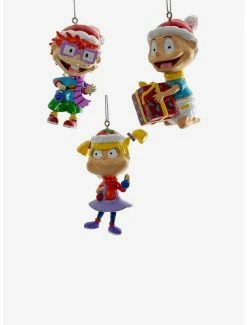 Hot Sale ⌛ Kurt Adler Rugrats Blow Old Ornament Set 🔔