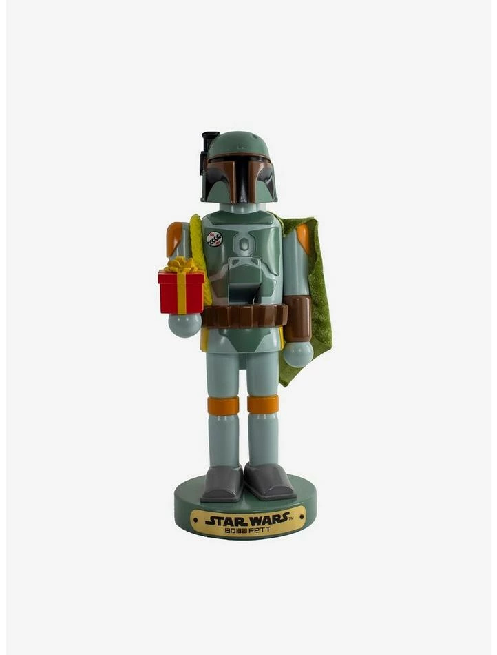 Buy ๐ Kurt Adler Star Wars Book of Boba Fett With Present Nutcracker ๐ 1 Buy ๐ Kurt Adler Star Wars Book of Boba Fett With Present Nutcracker ๐