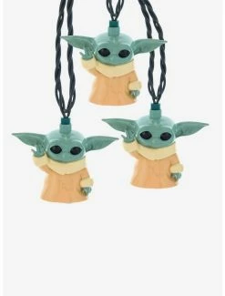 Best Sale 💯 Kurt Adler Star Wars The Mandalorian The Child String Lights 🤩