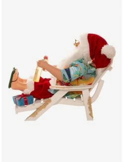 Buy 🔔 Kurt Adler Santa Beach Chair Figure 🔔 -Furniture Outlet Store 20120019 av4