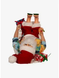Buy 🔔 Kurt Adler Santa Beach Chair Figure 🔔 -Furniture Outlet Store 20120019 av5