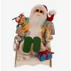 Buy 🔔 Kurt Adler Santa Beach Chair Figure 🔔