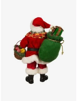New 😉 Kurt Adler Fabriche Kwanzaa Santa Figure 🌟 -Furniture Outlet Store 20120021 av2