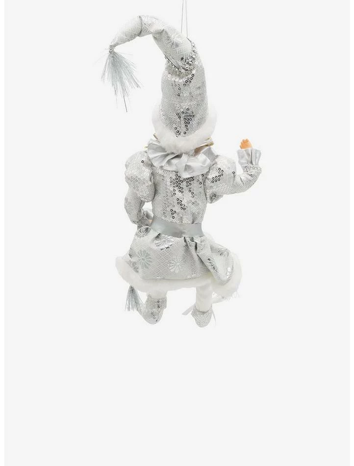 Best deal 🎉 Kurt Adler Silver and White Kringle Klaus Elf Ornament ⭐ 3 Best deal 🎉 Kurt Adler Silver and White Kringle Klaus Elf Ornament ⭐ - Image 3