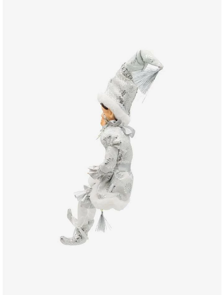 Best deal 🎉 Kurt Adler Silver and White Kringle Klaus Elf Ornament ⭐ 4 Best deal 🎉 Kurt Adler Silver and White Kringle Klaus Elf Ornament ⭐ - Image 4