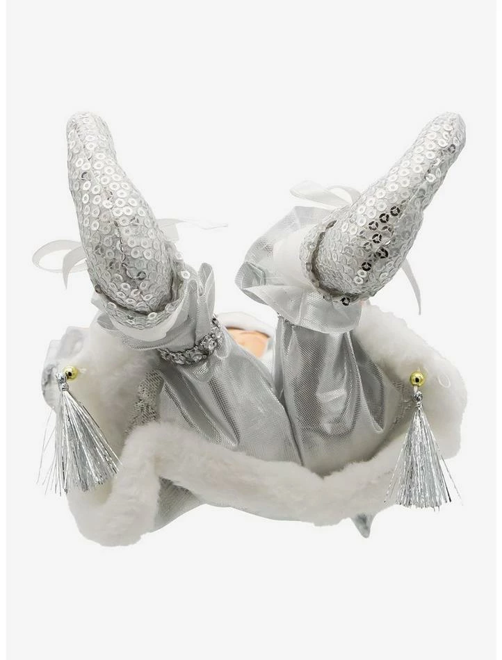 Best deal 🎉 Kurt Adler Silver and White Kringle Klaus Elf Ornament ⭐ 6 Best deal 🎉 Kurt Adler Silver and White Kringle Klaus Elf Ornament ⭐ - Image 6