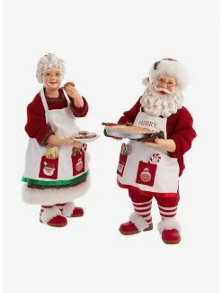 Buy ✔️ Kurt Adler Fabriche Mr. and Mrs. Santa Figure ✨