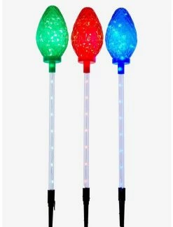 Budget 👏 Kurt Adler Multicolor LED Lights with Yard Stakes ❤️