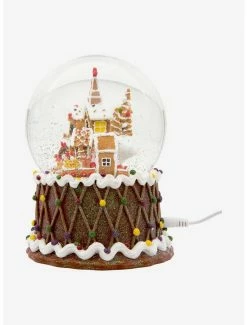 Discount 😉 Kurt Adler Musical Gingerbread Snow Globe ⭐ -Furniture Outlet Store 20120051 av3
