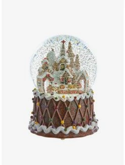 Discount ๐ Kurt Adler Musical Gingerbread Snow Globe โญ