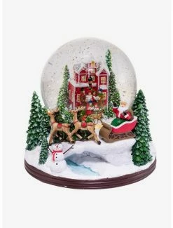 Deals ๐ฅฐ Kurt Adler LED Musical Santa's Sleigh Snow Globe ๐