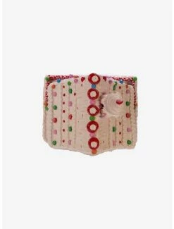 Flash Sale ⌛ Kurt Adler Pink 🍬 Candy LED Gingerbread House Figure 🎉 -Furniture Outlet Store 20120071 av5