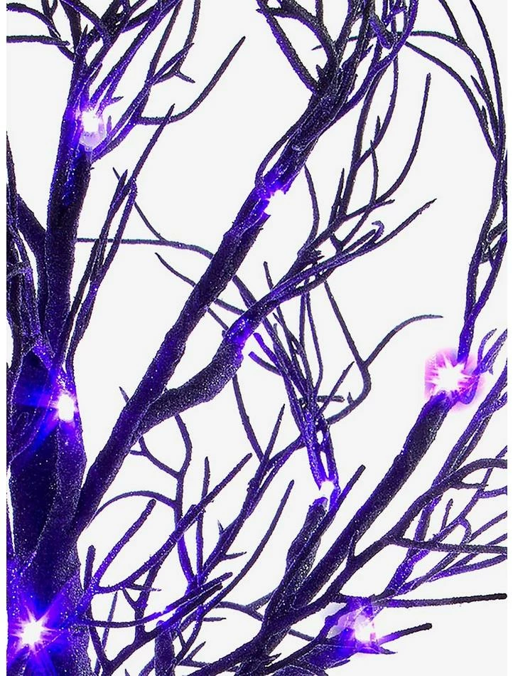 Best deal ❤️ Kurt Adler Purple LED Black Glitter Tree Lamp ⌛ 2 Best deal ❤️ Kurt Adler Purple LED Black Glitter Tree Lamp ⌛ - Image 2