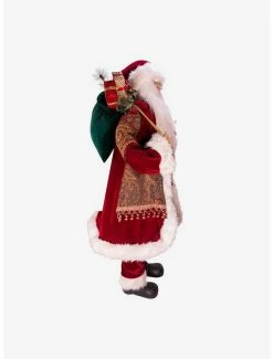 New 😀 Kurt Adler Red Santa Figure 😉 -Furniture Outlet Store 20120081 av2