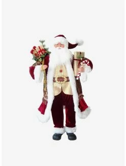 New 😀 Kurt Adler Red Santa Figure 😉